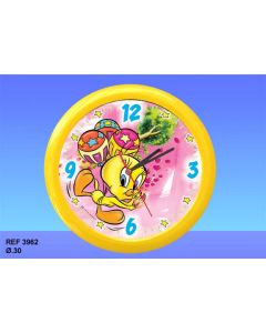 Horloge Titi avec des ballons