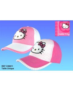 Casquette bicolore Hello Kitty