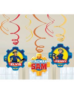 6 suspensions tourbillon - Sam le pompier