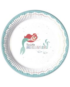 8 assiettes Ariel La petite Sirène