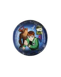 assiettes ben 10 - anniversaire ben 10 - assiettes pas chères ben 10 - 