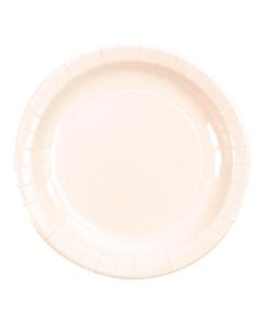 x10 assiette blanc laqué