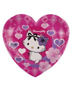 assiette coeur charmmy kitty