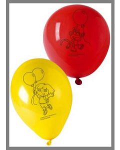 Ballons Dora l'exploratrice - x8