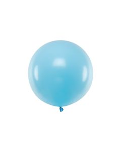 Ballon géant bleu pastel