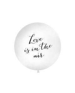 Ballon géant baudruche "Love is in the air" 1m
