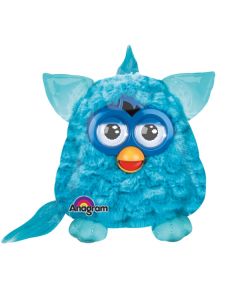 Ballon hélium anniversaire Furby Bleu