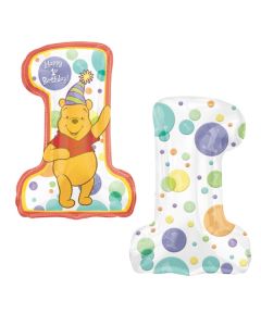 ballon helium Winnie 1ere age