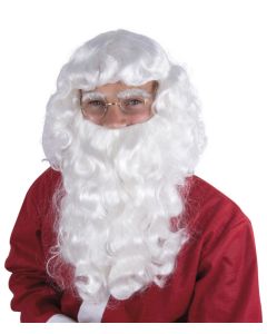 Barbe et perruque de Père-Noël à petit prix