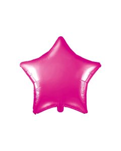 Ballon hélium forme coeur fuchsia 
