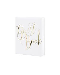 livre d'or "guest book" blanc 