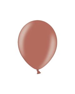 100 ballons 12 cm - caramel métallisé