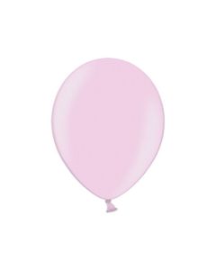 100 ballons 12 cm – rose poudré métallisé