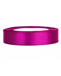 Ruban satin 12 mm - fuchsia