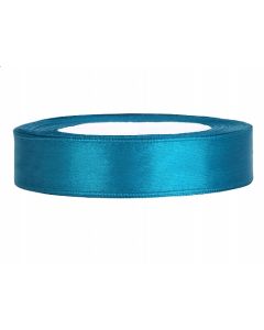 Ruban satin double face 12 mm - turquoise