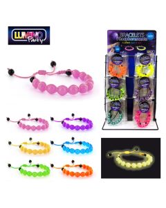 Bracelet perle phosphorescent