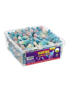 Boîte bonbons Haribo PURPLE COLA PIK – 210 pcs
