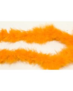 Guirlande plûmes couleur Orange 180 cm