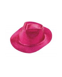 Chapeau paillettes fuchsia