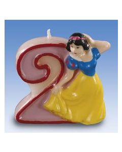 Bougie chiffre 2 Disney Princesse Fantasy