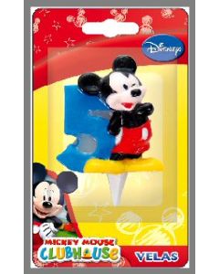 bougie Mickey - Chiffre 5