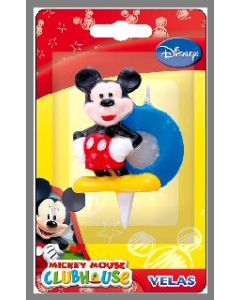 bougie Mickey - Chiffre 0