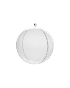 Boule transparente pvc 3 cm