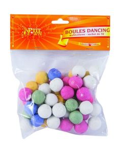 50 boules dancing de couleur pas chères