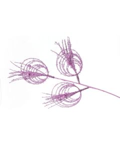 branche triple cercle lilas