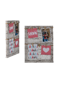Cadre en lin - 40 cm x 30 cm à prix discount