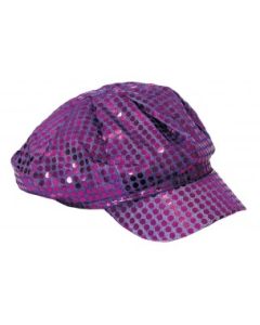 Casquette disco - violette