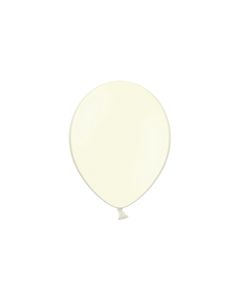 100 ballons ivoire pastel - 29 cm