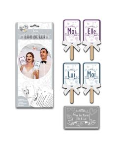 Le jeu "Elle et Lui" mariage