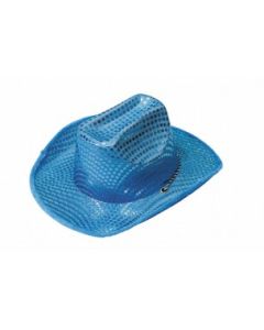 Chapeau cowgirl - turquoise