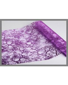 Chemin de table branchage lilas pour vos cérémonies