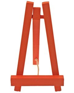 Chevalet en bois orange à prix discount