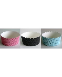 4 Moules à manqué 12 cm 
