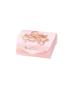 10 Boîtes à dragées bébé rose