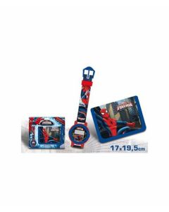 Kit montre et portefeuille Spiderman