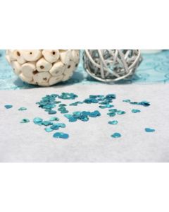 Confettis cœur - Turquoise