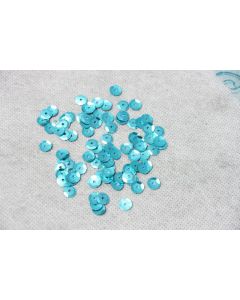 Confettis de table diamant turquoise