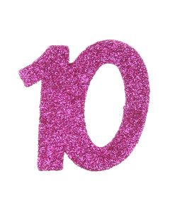 6 confettis anniversaire 10 ans à prix discount