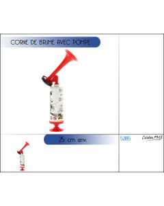 Corne de brume avec pompe pas chère