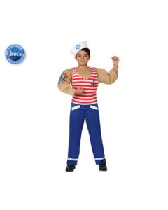 Costume garçon Marin Musclé 3/4 ans