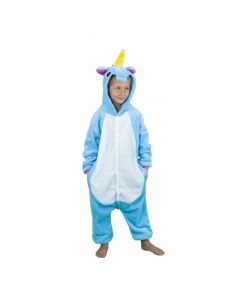 déguisement kigurumi licorne bleu 