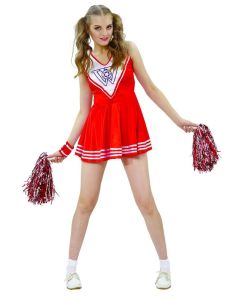 Déguisement adulte pom pom girl - Taille unique