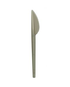 Couteau en plastique argenté x 20