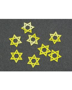 Confettis forme étoile - or