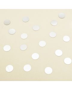 Confettis forme ronde - argent
