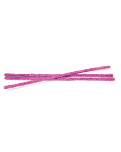 Lot 10 bâtonnets pailletés - Fuchsia